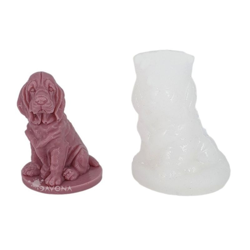 Silikonová forma - 3D pes