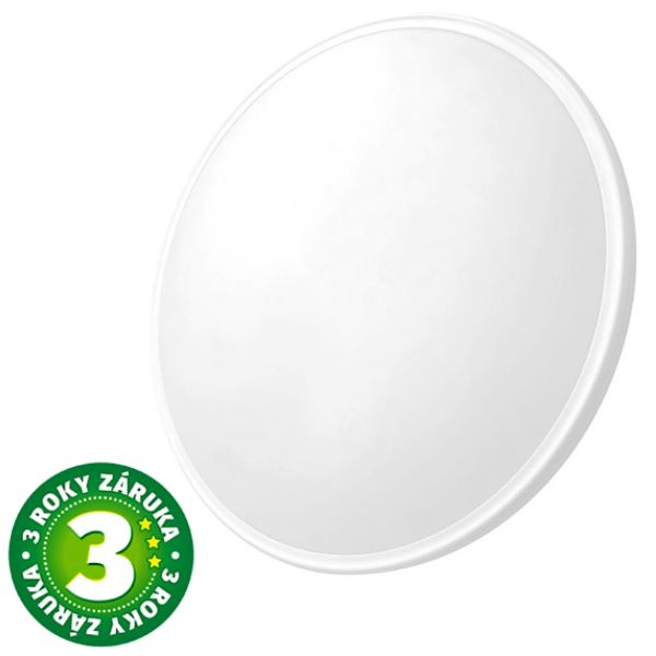Prémiové led stropní svítidlo Tess 38cm 24W 2400lm denní, bílé, 3 roky záruka