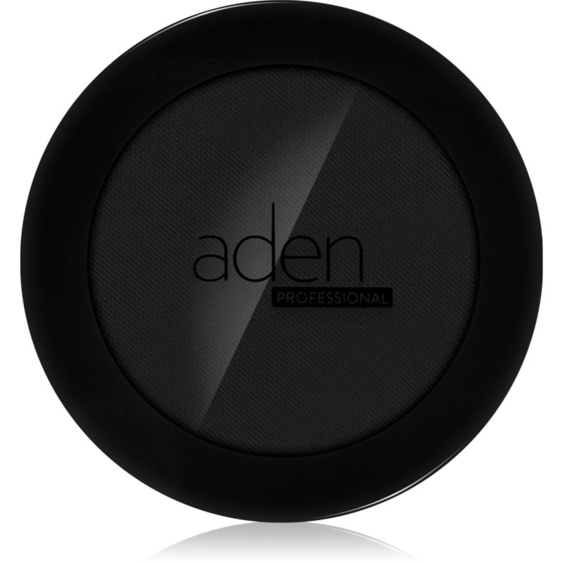 Aden Cosmetics Matte Eyeshadow matné oční stíny odstín 01 Black 4 g