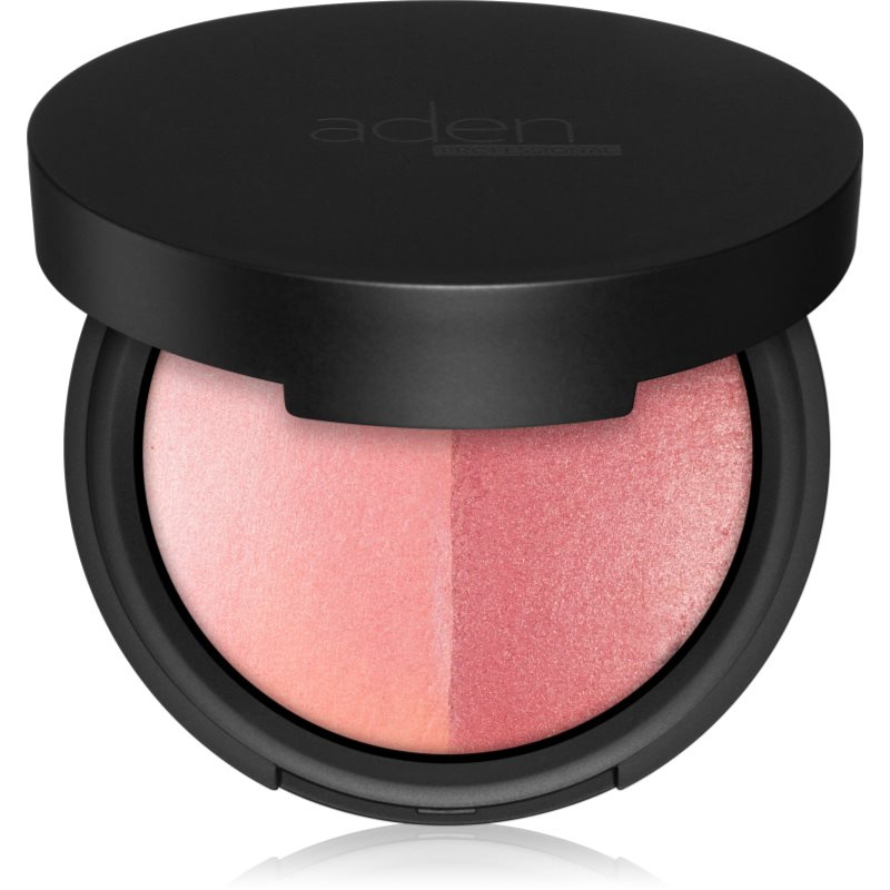 Aden Cosmetics Terracotta Baked Blusher Duo pudrová tvářenka odstín 01 7 g