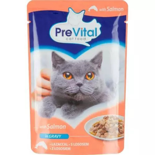 PreVital kočka losos, kapsa 100 g
