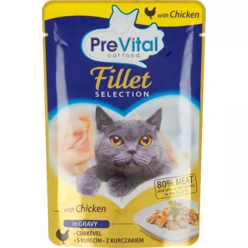 PreVital Naturel kuře, kapsa 85 g