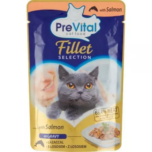 PreVital Naturel losos, kapsa 85 g