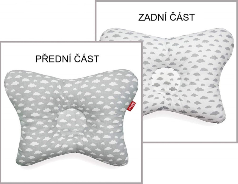 Scamp Polštářek (CloudsWhiteGrey)