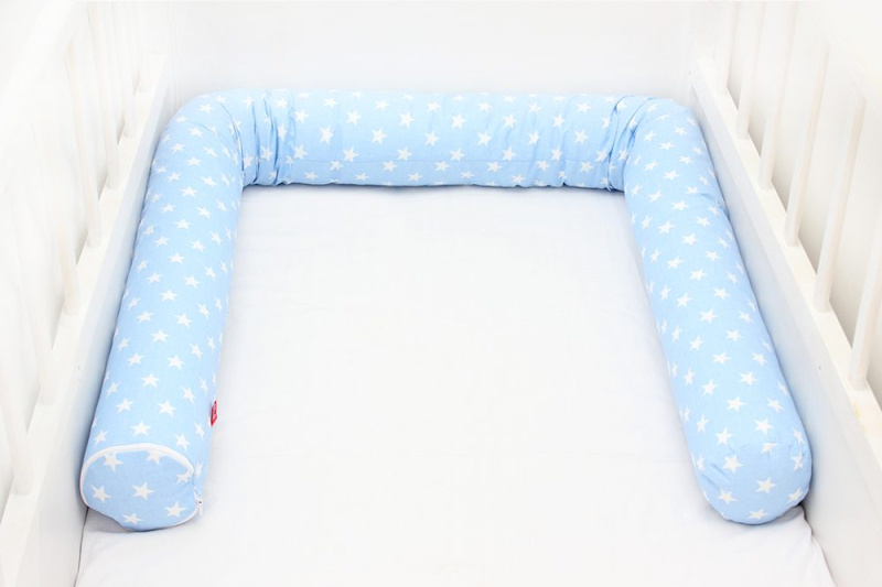 Scamp mantinel do postýlky válec (BlueStars) - 3×70 cm