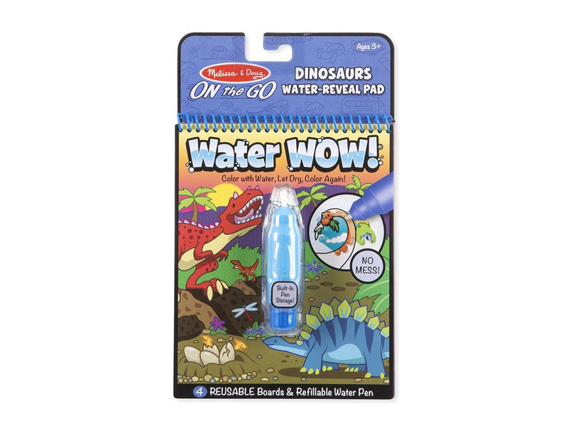 M&D, Kreslení vodou, dinosaurus
