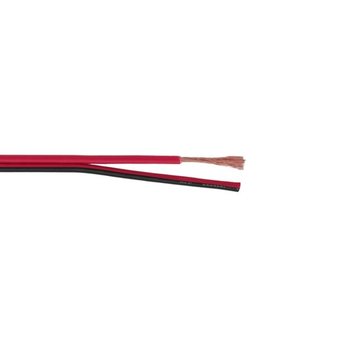 Reproduktorový kabel z bezkyslíkaté mědi 2 × 0,5 mm² - 100 m