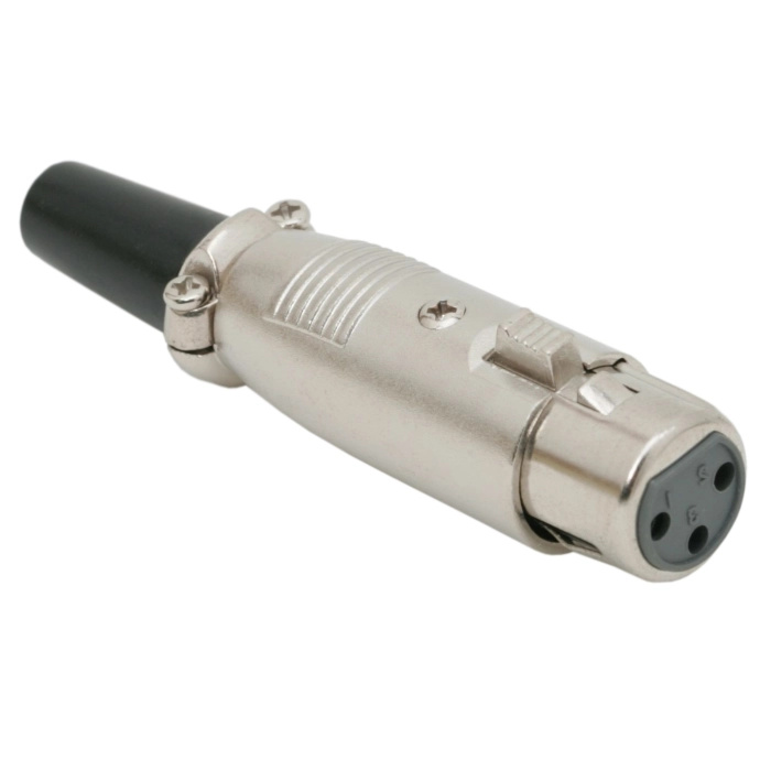 Třípólová XLR zásuvka