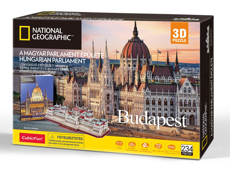 3D puzzle Maďarský parlament NatGeo