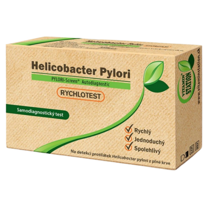 Vitamin Station 1x Vitamin Station, Rychlotest Helicobacter Pylori