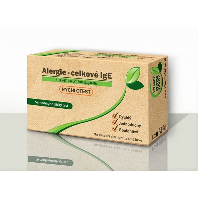 1x Vitamin Station Rychlotest Alergie-totální IgE