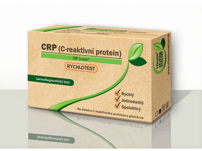 Vitamin Station 1x Vitamin Station, Rychlotest CRP C-reaktivní protein