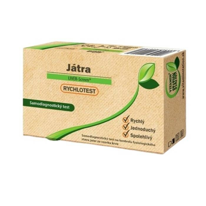 Vitamin Station 1x Vitamin Station, Rychlotest Játra