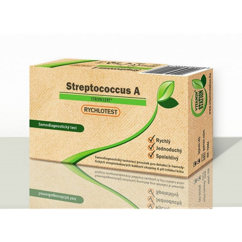 Vitamin Station 1x Vitamin Station, Rychlotest Streptococcus A