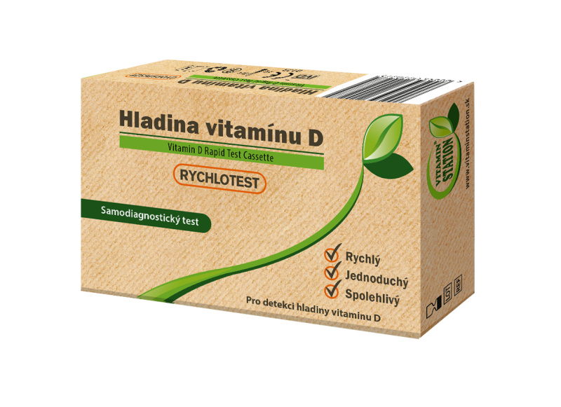 Vitamin Station 1x Vitamin Station, Rychlotest Hladina vitamínu D