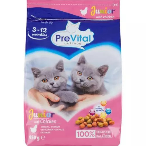 PreVital Granule junior kuřecí pro koťata