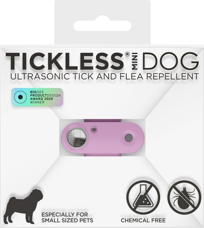 TICKLESS Mini dog Nabíjecí ultrazvukový odpuzovač klíšťat a blech Organ purple
