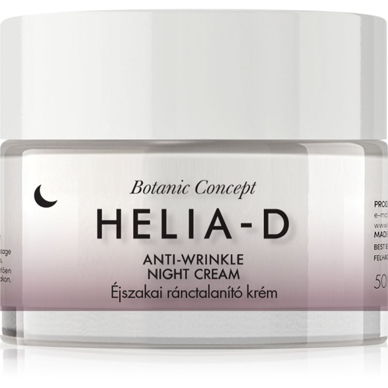 Helia-D Botanic Concept noční krém proti vráskám 50 ml