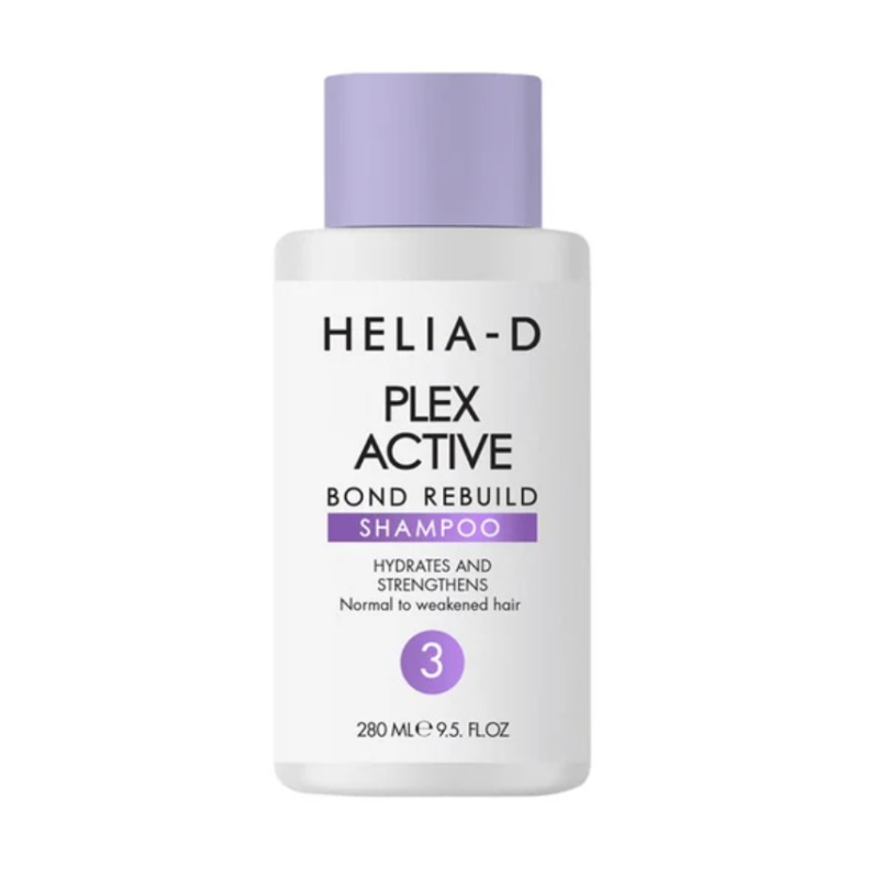 Helia-D Plex Active Bond Rebuild posilující šampon pro všechny typy vlasů 280 ml