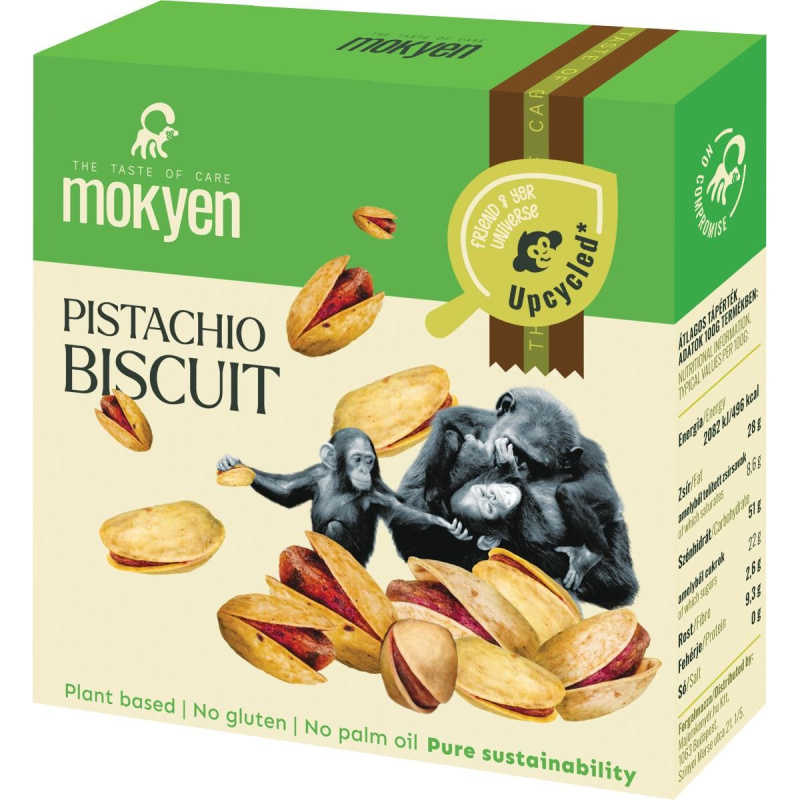 Mokyen Upcycled pistáciové sušenky