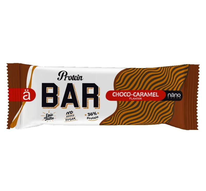 Näno Supps Protein Bar 55g - čokoláda, karamel
