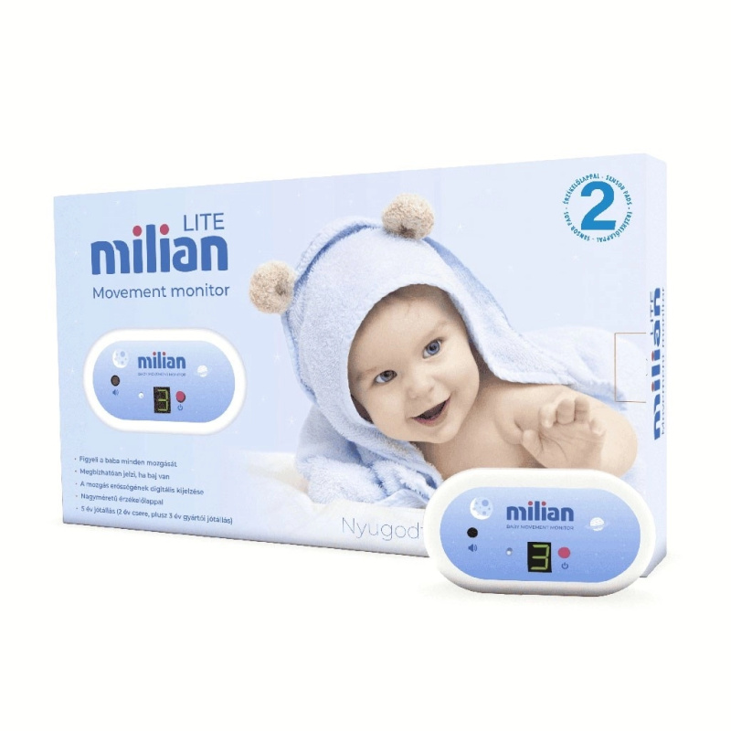 Empromilian Kft. Milian Lite 2 monitor dechu se 2 podložkami