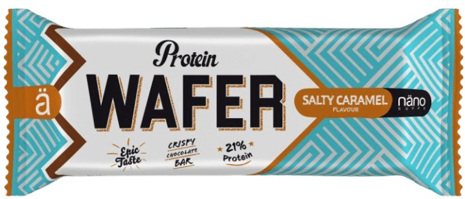 Nano Supps Protein Wafer 40 g - slaný karamel