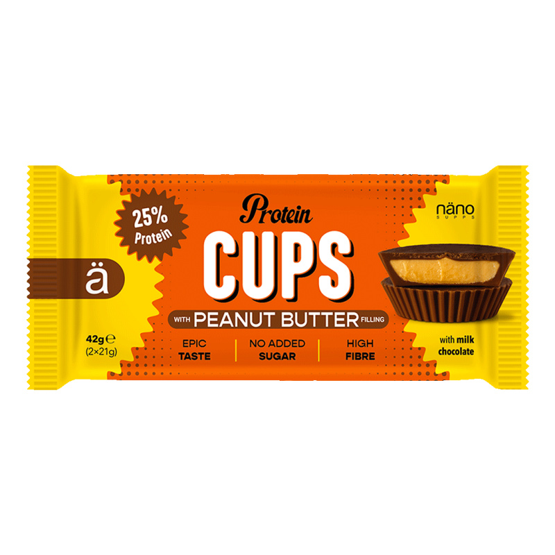Nano Supps Protein Cups 42 g - arašídové máslo