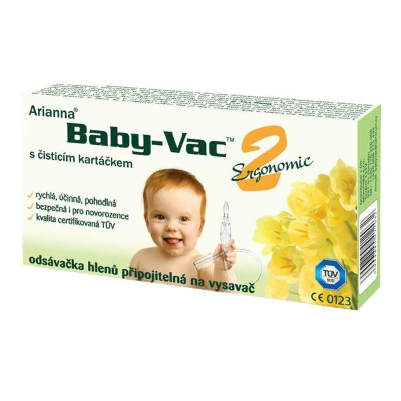 Arianna Baby-Vac 2 s čistic.kart. odsávačka hlenů
