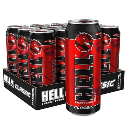 HELL ENERGY 0,5L CLASSIC 12x