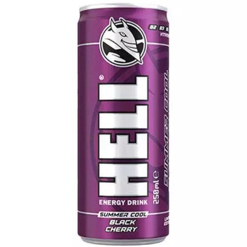 Hell energetický nápoj black cherry 0,5L