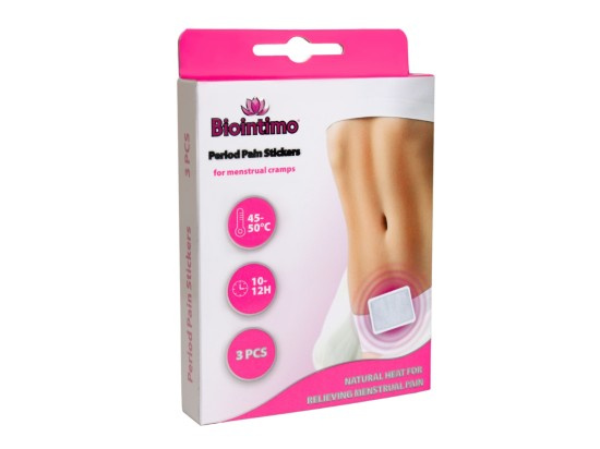 Biointimo Náplasti proti menstruačním bolestem 3 ks