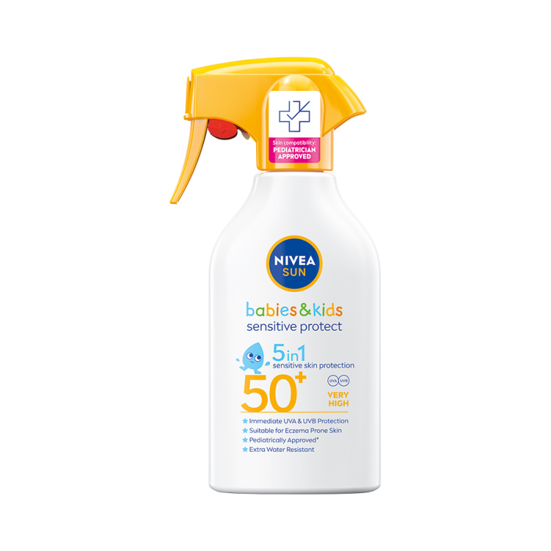 NIVEA SUN Babies & Kids dětský sprej na opalování SPF 50+ 270 ml