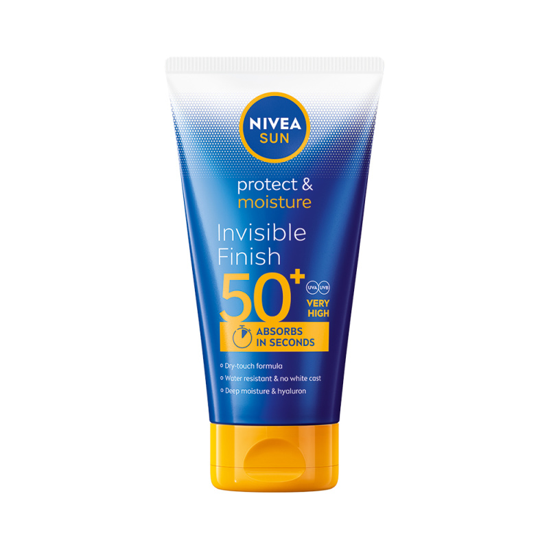 NIVEA SUN Protect & Moisture hydratační mléko na opalování s kyselinou hyaluronovou SPF 50+ 150 ml