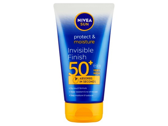 NIVEA SUN Protect & Moisture hydratační mléko na opalování s kyselinou hyaluronovou SPF 50+ 150 ml