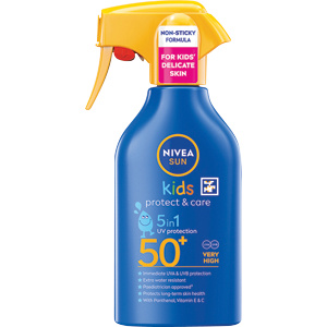 NIVEA Sun Kid's Protect&Care sprej na opalování SPF50+ 250 ml