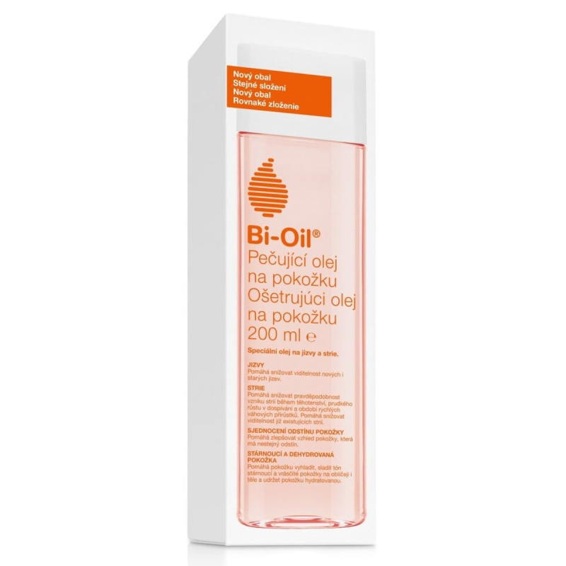 Bi-Oil Pečující olej PurCellin Oil speciální péče na jizvy a strie 200 ml