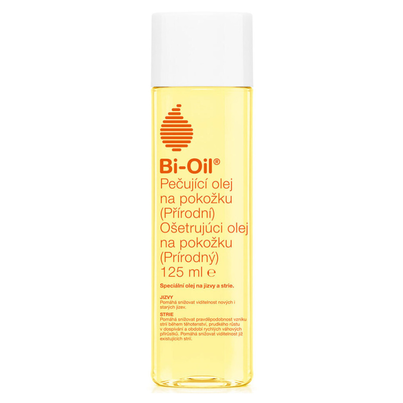 Bi-Oil Pečující olej Přírodní speciální péče na jizvy a strie 125 ml