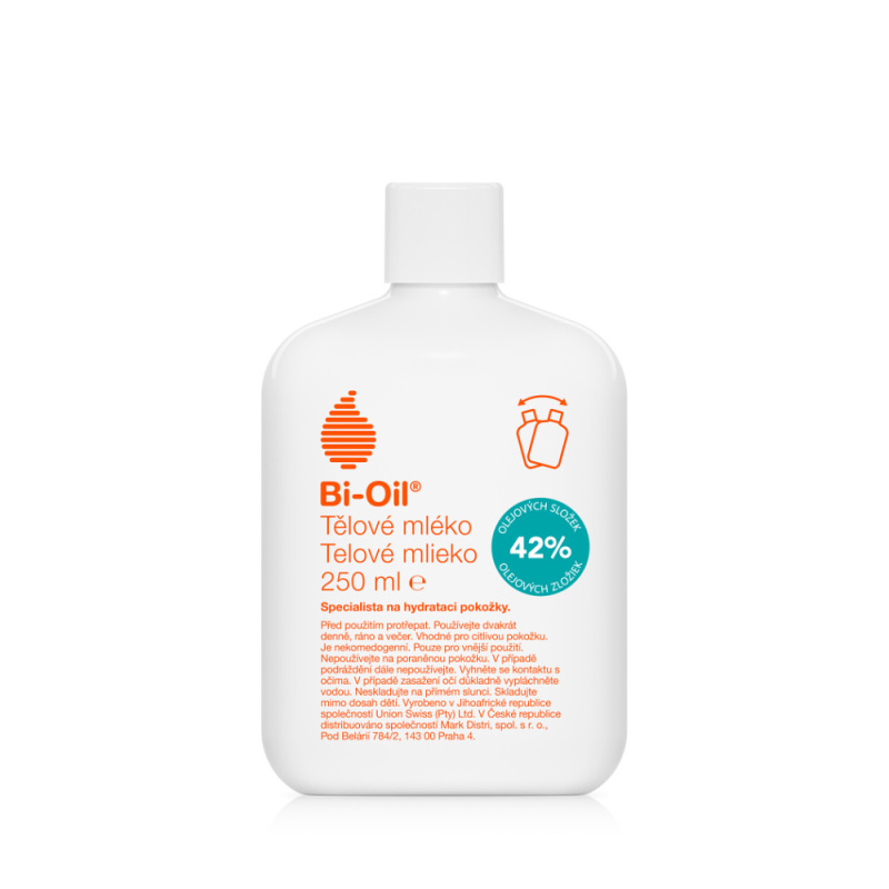 Bi-Oil Tělové mléko hydratační tělové mléko s olejem 250 ml