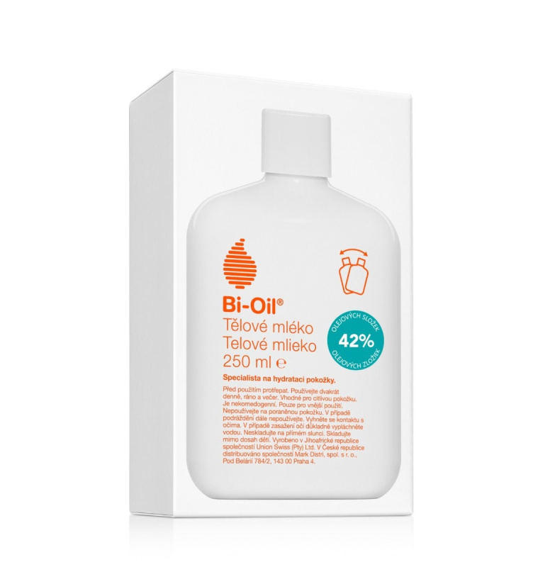 Bi-Oil Tělové mléko hydratační tělové mléko s olejem 250 ml
