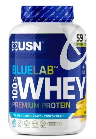 USN Bluelab 100% Whey Premium Protein 908 g - banán