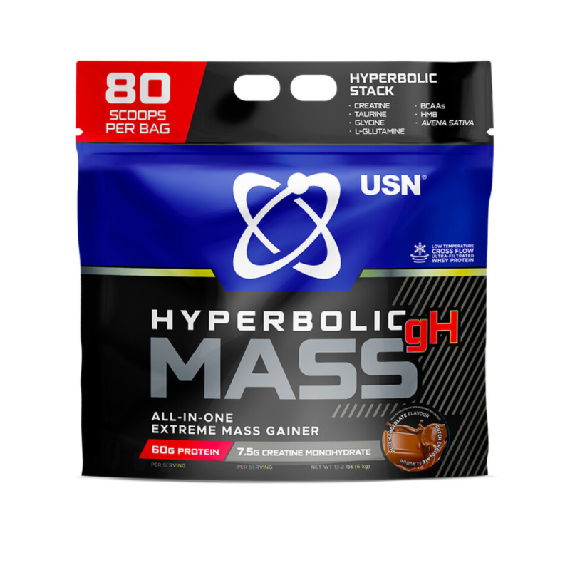 USN Hyperbolic Mass 6000 g čokoláda