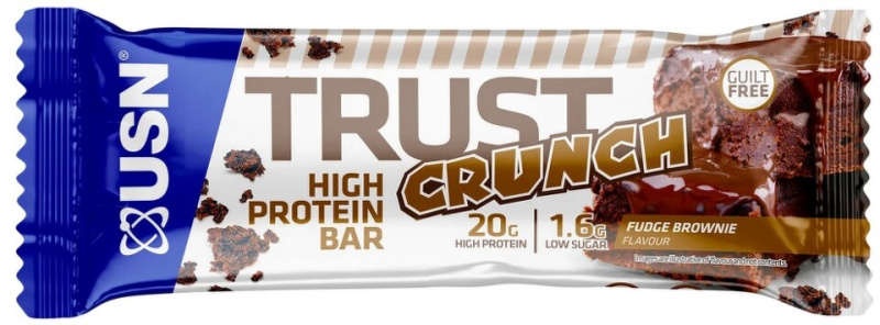 USN (Ultimate Sports Nutrition) USN Trust Crunch 60g - čokoládové brownies