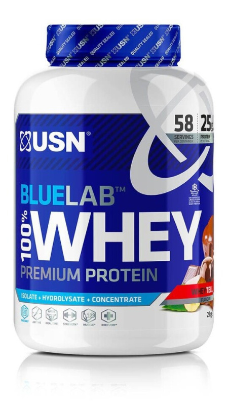 USN Bluelab 100% Whey Premium Protein 2000 g - lískový oříšek
