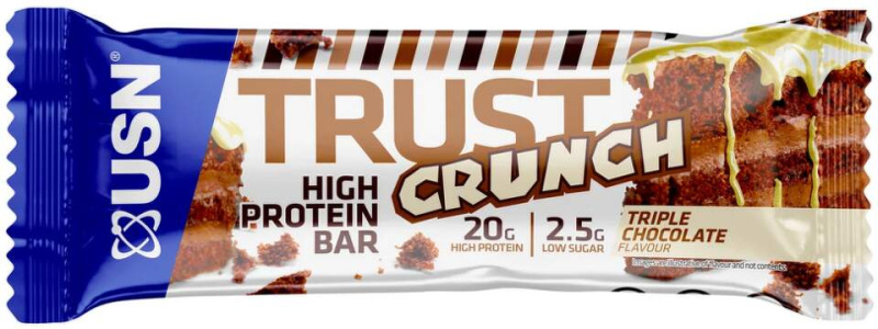 USN (Ultimate Sports Nutrition) USN Trust Crunch 60g - triple chocolate