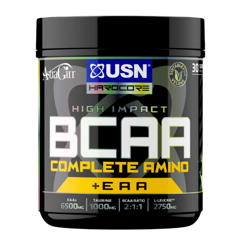USN (Ultimate Sports Nutrition) USN BCAA Complete Amino 400 g - jablko