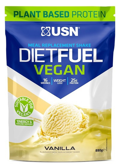 USN (Ultimate Sports Nutrition) USN Diet Fuel Vegan 880g - vanilka