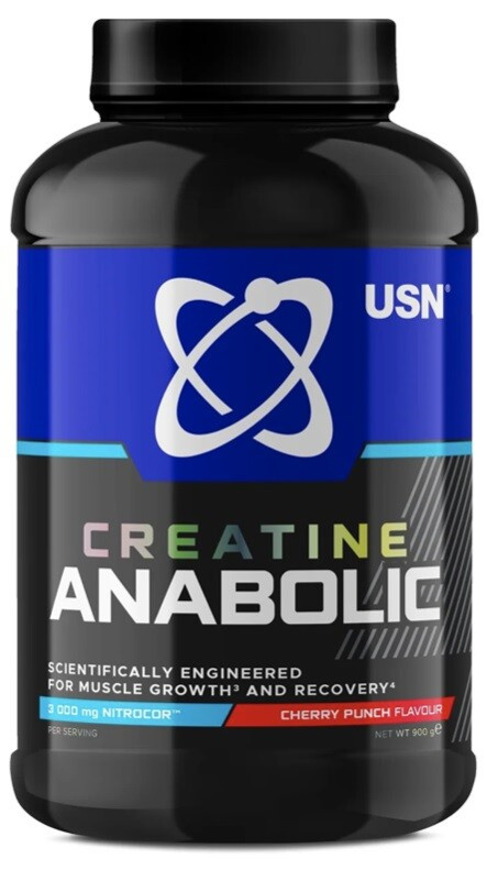 USN (Ultimate Sports Nutrition) USN Creatine Anabolic 900 g - třešeň