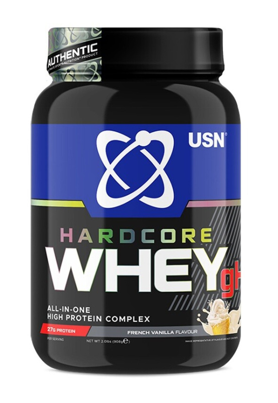 USN Hardcore Whey gH 908g - vanilka