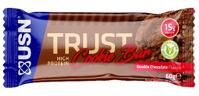 USN (Ultimate Sports Nutrition) USN Trust Cookie Bar 60g - dvojitá čokoláda